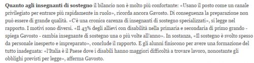 Manuale di sopravvivenza per il sostegno al disabile