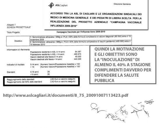 Incentivi in denaro delle ASL per medici, pediatri e vaccinatori