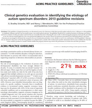 Conflitto di interesse e ipotesi genetica dell'autismo: il vicolo cieco della ricerca
