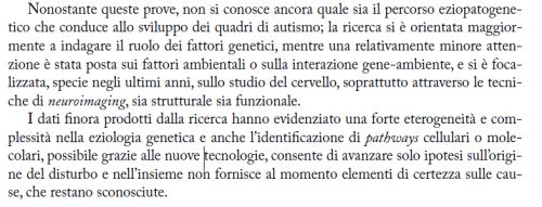 Il mito dell&#039;ipotesi genetica dell&#039;autismo: Le linee guida ufficiali Istituto Superiore di Sanità