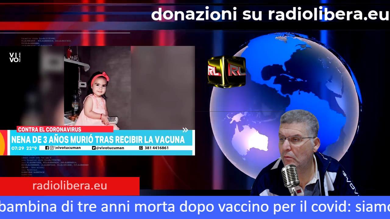 Morta bambina di tre anni dopo vaccino per il covid