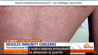 FALLIMENTO DEL VACCINO ANTI MORBILLO IN AUSTRALIA