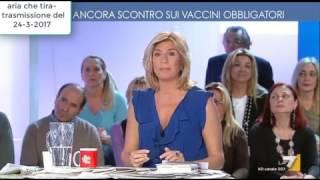 Sen.  Pepe smentisce i numeri sul morbillo in trasmissione